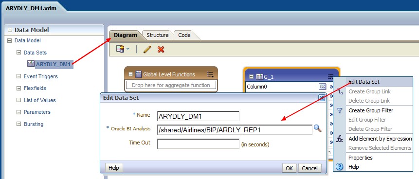 Bip 11g Oracle.xdo.xdoexception Path Not Found