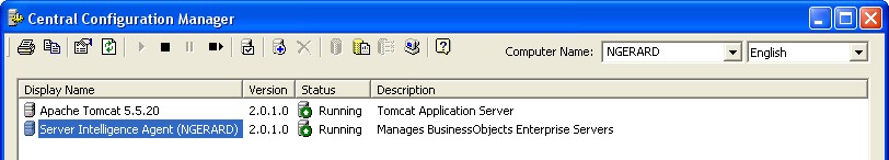 Central Configuration Manager