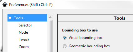 Bounding Box Pref Inkscape