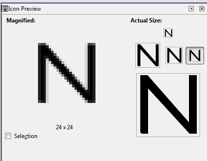 Inkscape Icon Preview