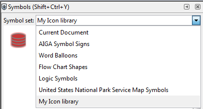 Inkscape My Icon Library