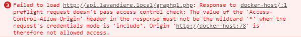 Cors Error Credential Mode Include