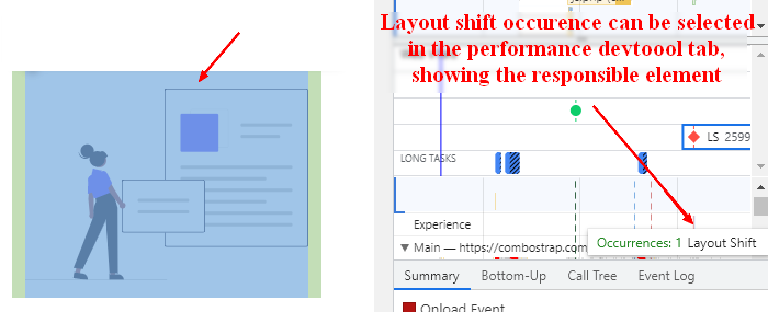 Layout Shift Devtool Performance