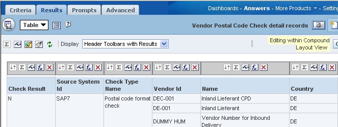 Obiee Apex Integration Example Report