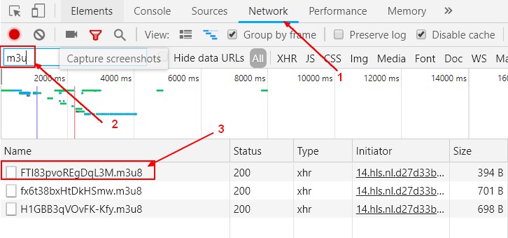 Webtool Search M3u8